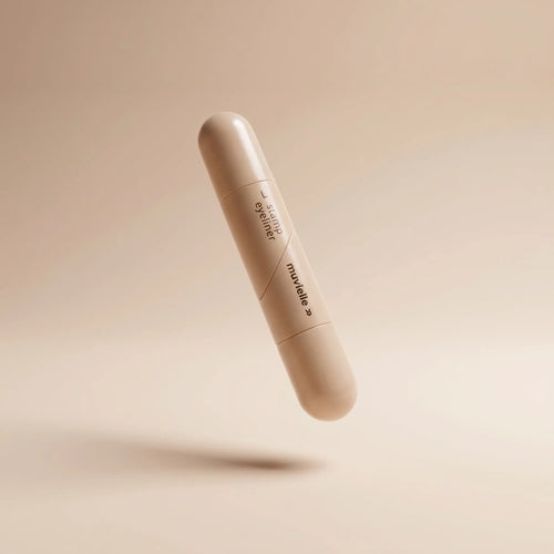 V-Flash Stamp Eyeliner — beige dual-tip winged eyeliner stamp by Muvielle